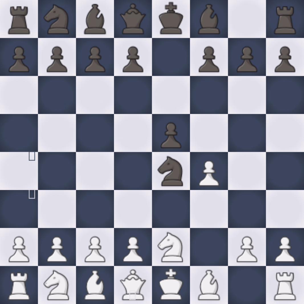 Imported repertoire board position, viewed from White's side