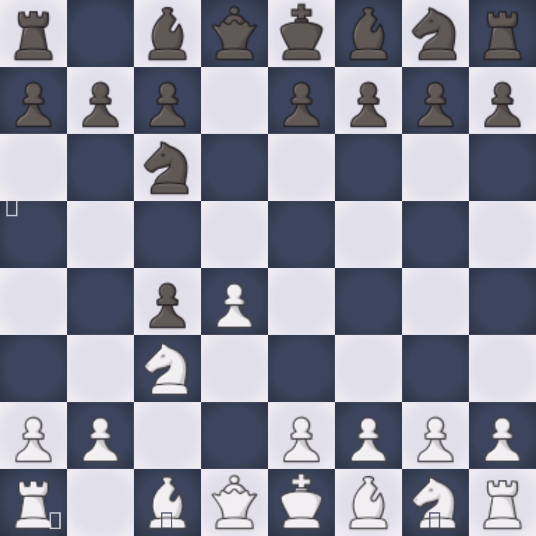 Rhys-Antao Game board position, viewed from White's side